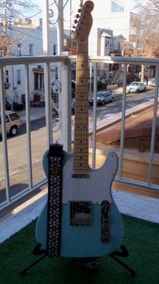 Homemade Telecaster, used on This Other World.